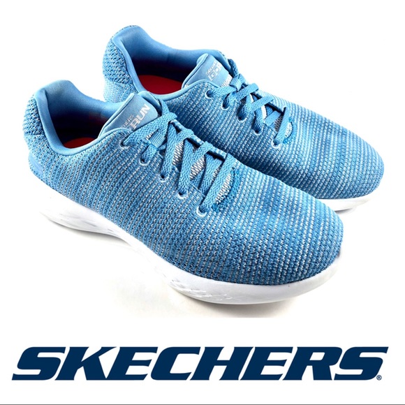 skechers go run 600 blue